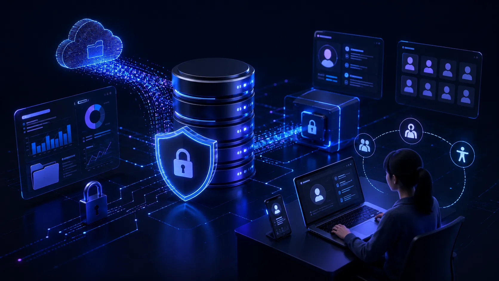 Data Management, Security & Human-Centered Computing